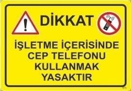 İşletme İçerisinde Cep Telefonu Kullanmak Yasaktır, Arızalı Takım ve Malzemeleri Kullanma, Düşebilir Parçalar Koruyucu Baretini Giy, Tehlike Kimyasal Madde Koruyucu Malzemeni Kullan, Tehlike Yüksek Voltaj Koruyucu Malzemeni Kullan, İnşaat Alanı Koruyucu Malzemeni Kullan, Ezilme Tehlikesi Preste Çalışırken Çift El Kumandasını Kullan, Gürültülü Alan Kulaklık Tak, Yangın Tehlikesi Sigara İçmek ve Açık Alev Yasaktır, Fabrika Alanı Koruyucu Malzemeni Kullan, Sıçrayan Parçalar Çapak Tehlikesi, Soğuk Düşük Isı Tehlikesi Koruyucu Malzemeni Giy, Sıkışma Tehlikesi, Yüksek Düşme Tehlikesi- Paraşüt Tipi Emniyet Kemerini Tak, Dönen Cisimler Kesilme Tehlikesi Çelik Örgü Eldiven Giy, Sıcak Levha Yanma Tehlikesi Isıya Dayanıklı Eldiven Giy, Asit Tahriş Edici Tehlike, Uyarı Levhaları, Bursa Uyarı Levhaları Baskı, Kombine Levhalar,