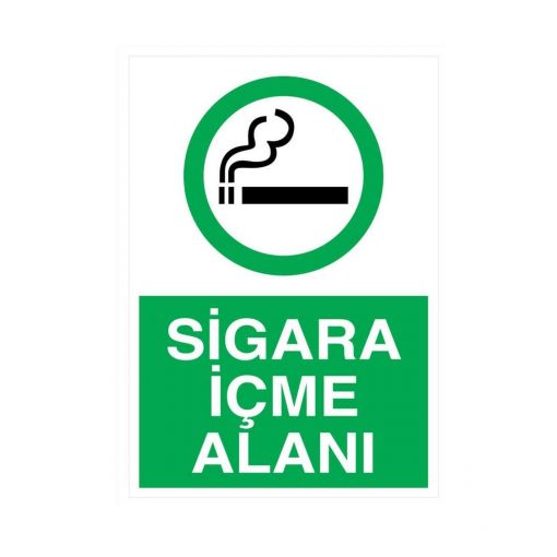 Sigara İçilebilir Alan, Sigara İçme Yeri Levhası, Açmak İçin Sola Çekin,Açmak İçin Sağa Çekin, Emniyetli Durum Levhaları, Uyarı Levhaları, Acil Duş, Göz ve Vücut Duşu, İlk Yardım Noktası, İlk Yardım Dolabı, İlk Yardım, Acil Toplanma Alanı, Acil Toplanma Merkezi, Sigara İçme Alanı Çantası