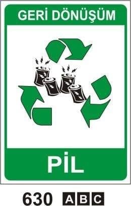 Pil Geri Dönüşüm Levhası, Akü Geri Dönüşüm Levhası, Plastik Geri Dönüşüm Levhası, Cam Geri Dönüşüm Levhası, Metal Profil Geri Dönüşüm Levhası, Eski Lastik Geri Dönüşüm Levhası, Tıbbi Geri Dönüşüm Levhası,Yağ Geri Dönüşüm Levhası, Yağ Filtresi Geri Dönüşüm Levhası, Boya Kutuları Geri Dönüşüm Levhası, Evsel Atıklar Geri Dönüşüm Levhası, Geri Dönüşüm Levhası, Üstübü Yağlı Boyalı Bez ve Fırça, Tehlikeli Atık Atık Akü, Tehlikeli Atık Atık Yağ, Tehlikeli Atık Kartuş Toner, Geri Dönüşüm Tehlikeli Atık Levhaları, Tehlikeli Atık Kirli Kaplar